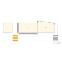 plan implatation échafaudage