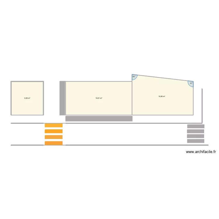 plan implatation &eacute;chafaudage. Plan de 