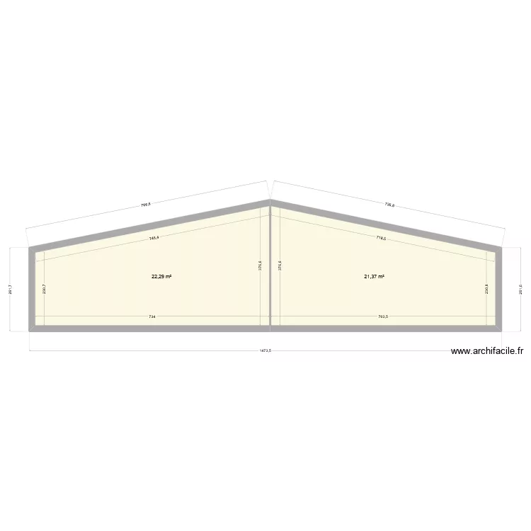 mouvelle maison. Plan de 