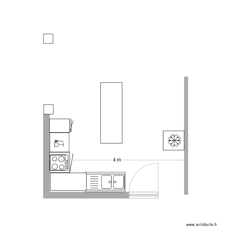 cuisine jb. Plan de 0 pièce et 0 m2