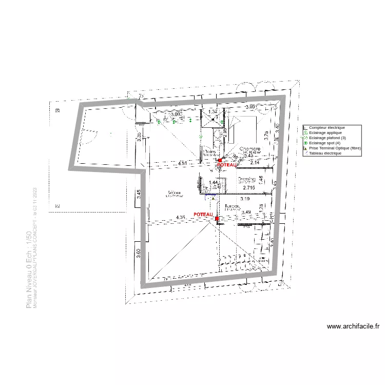 S & A jovert Legouic. Plan de 