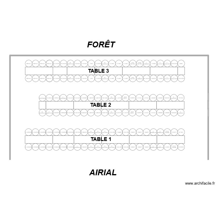 Plan table Feria 2026 VIP. Plan de Plan table Feria 2026 VIP. Plan de