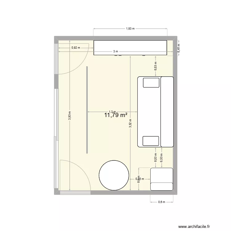chambre enfants-1. Plan de 