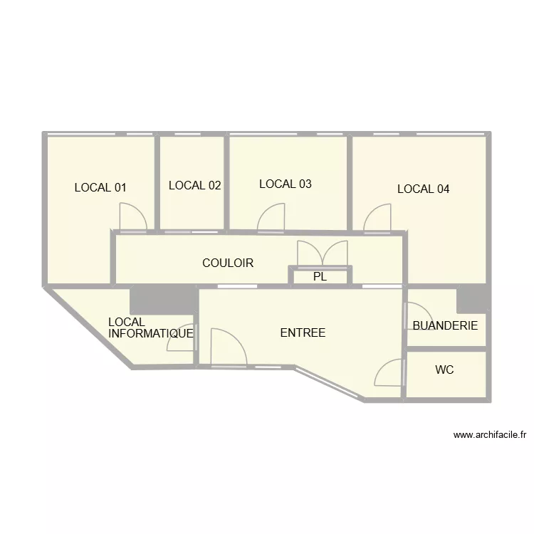 LOCAL DENTISTE NIMES. Plan de 12 et 47 m² LOCAL DENTISTE NIMES. Plan de 12 et 47 m²