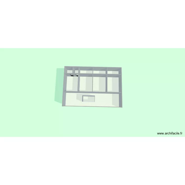 casa Dona Deuza. Plan de 