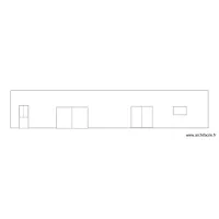 plan de coupe fa&ccedil;ade