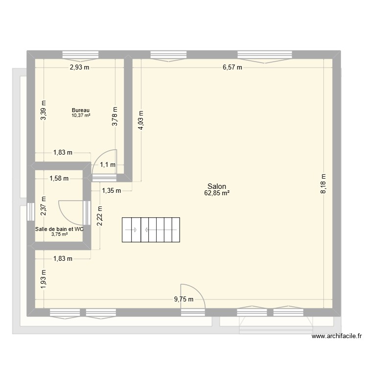 RP Montfermeil. Plan de 0 pièce et 0 m2