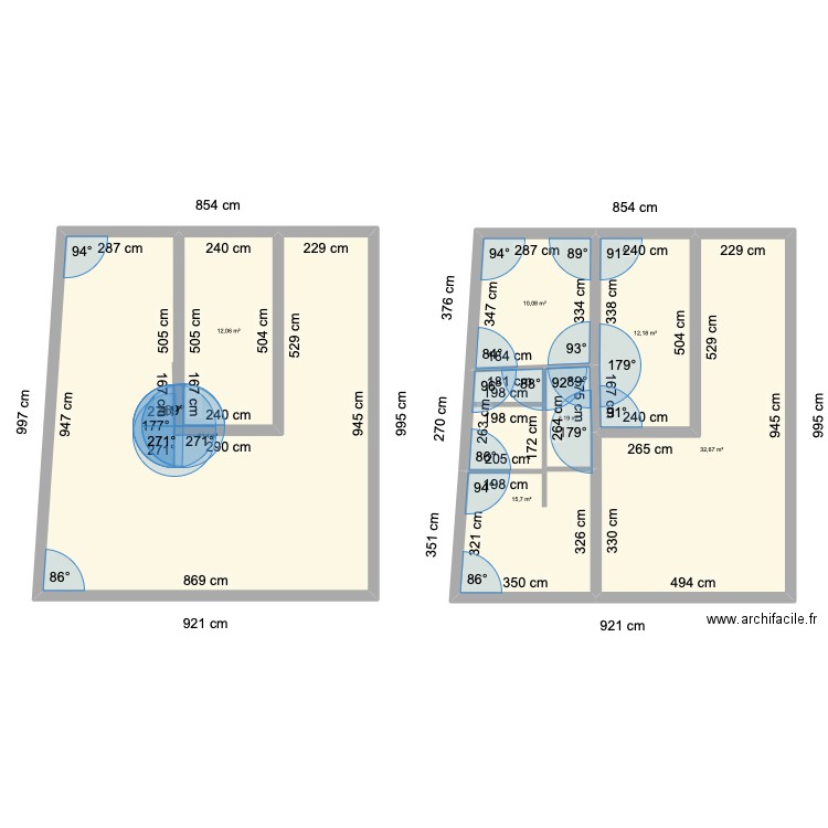 DELMARRE MRS. Plan de 7 pièces et 149 m2