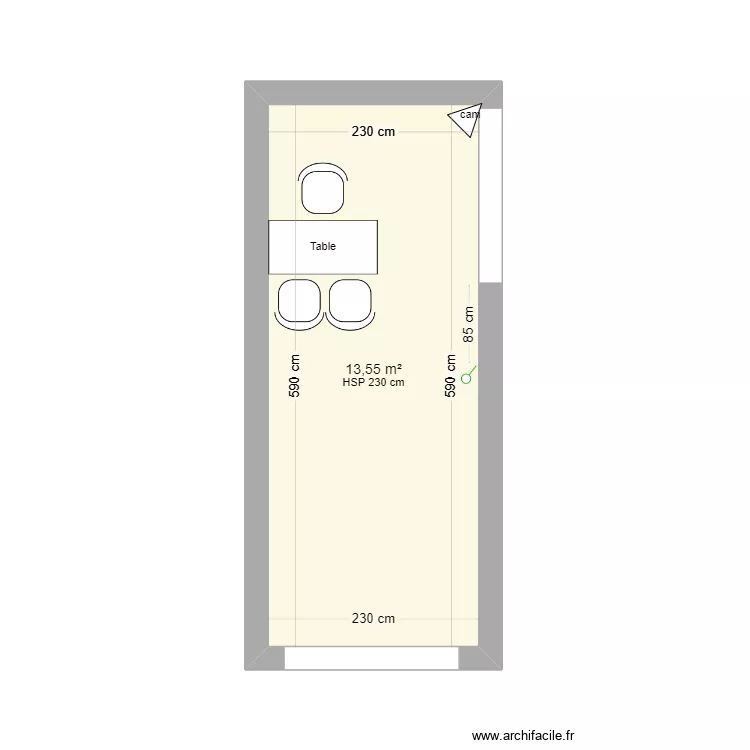 FC Nice stockage. Plan de 