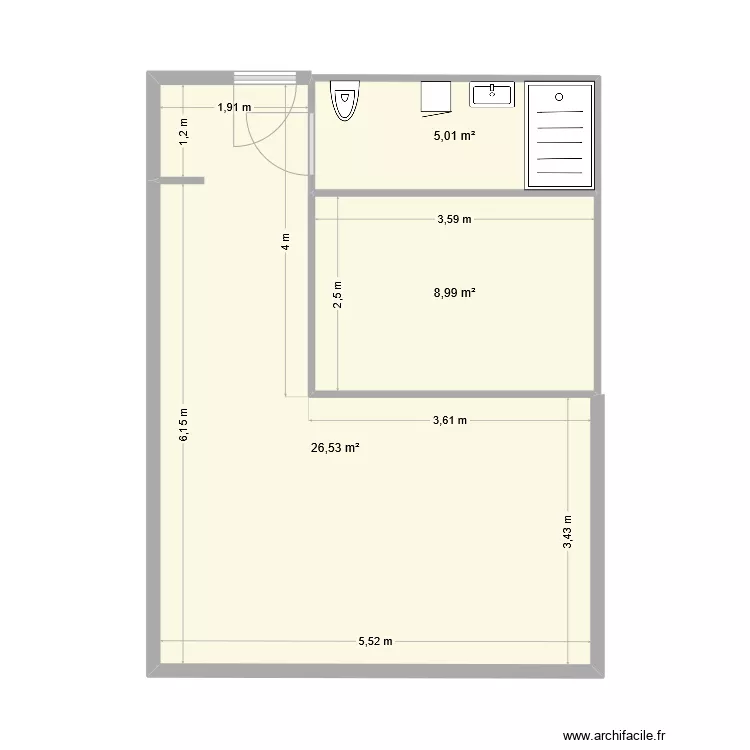 appart box charvo. Plan de 