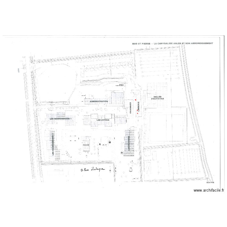 Buanderie Wifi. Plan de 0 pièce et 0 m2