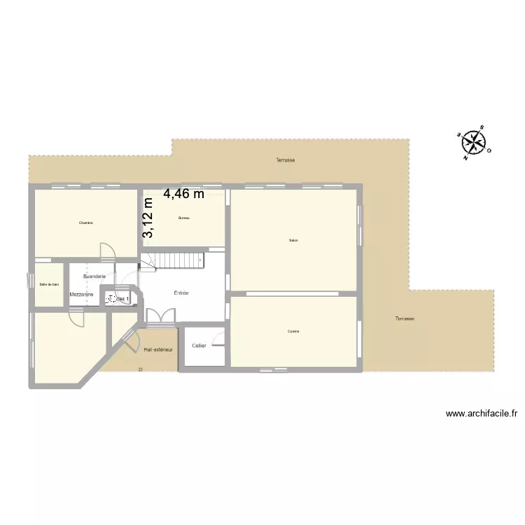 14 Palmola. Plan de 