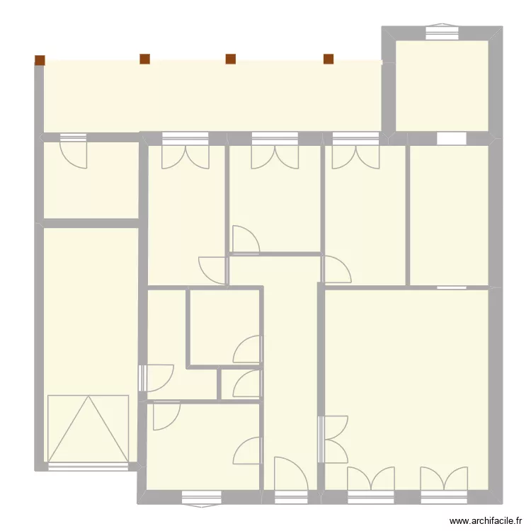 aucler. Plan de 9 et 113 m² aucler. Plan de 9 et 113 m²