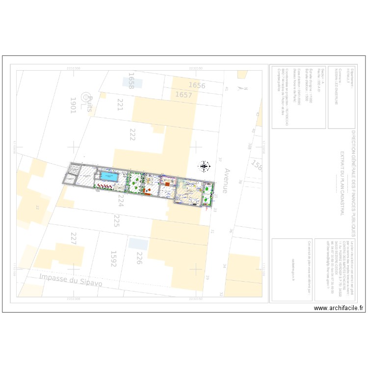 NISSAN 35 AV DE LA GARE 2. Plan de 48 pièces et 903 m2