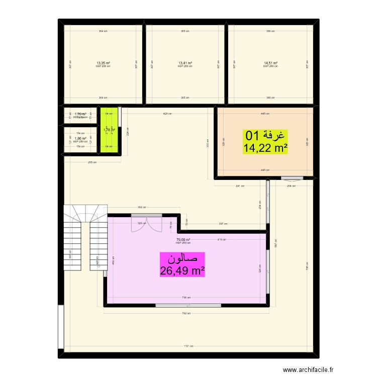 adar. Plan de 0 pièce et 0 m2