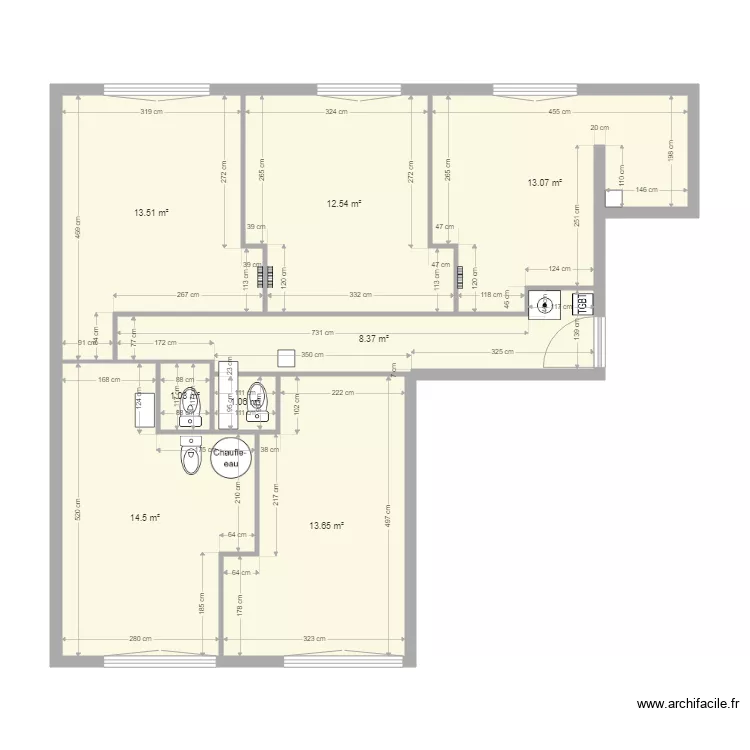 TERTRE V6. Plan de 