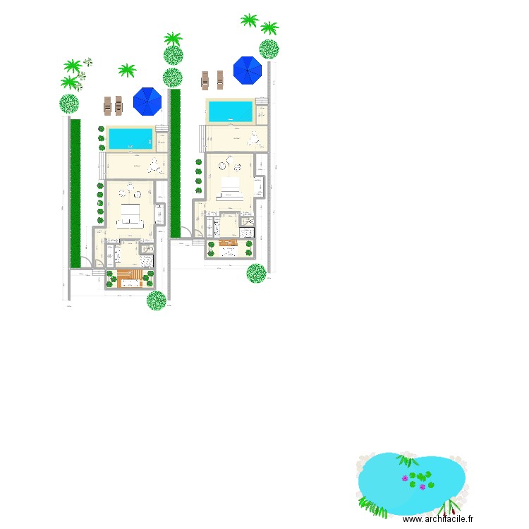 Leihere v10. Plan de 12 pièces et 144 m2