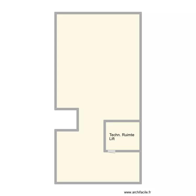 Dak zeedijk 115 Nieuwpoort. Plan de 