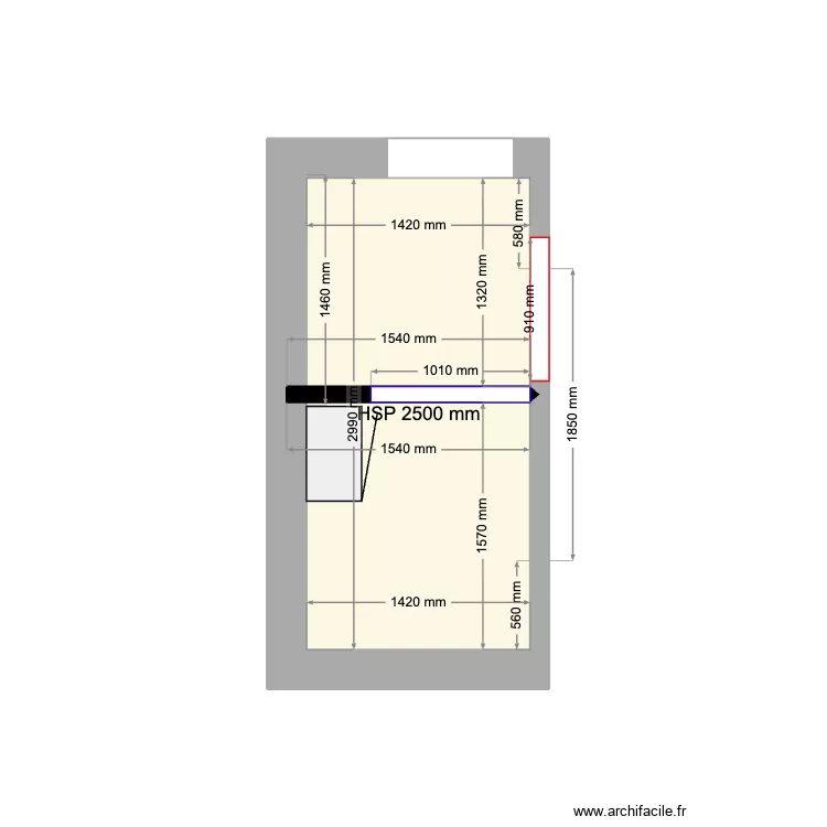 Local Electrique Solution 2. Plan de 