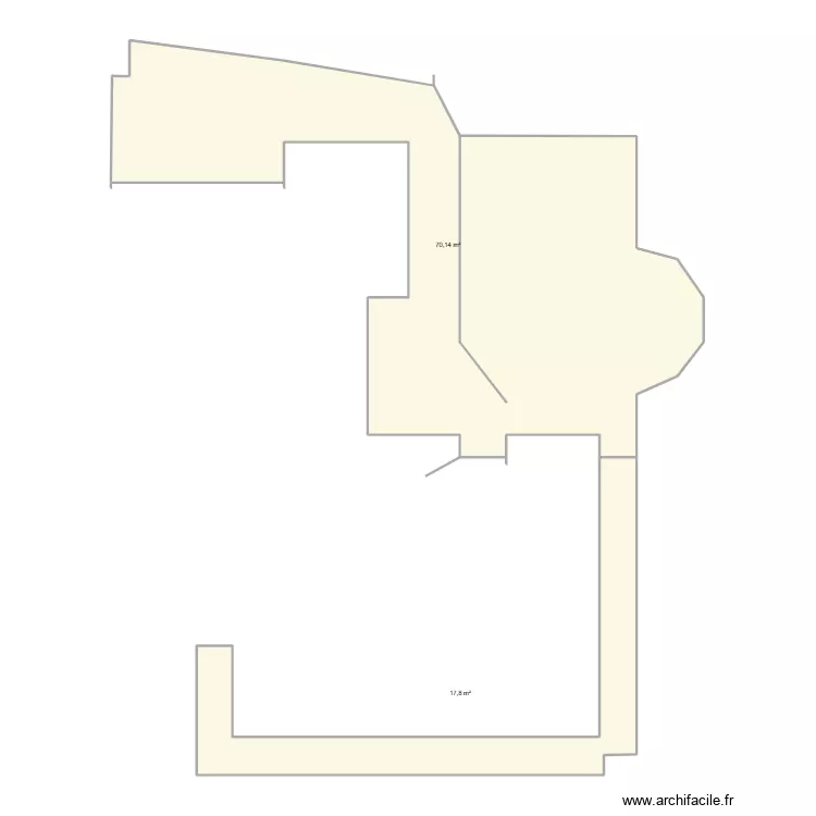 Martin Camelas 2. Plan de 2  et 88 m²