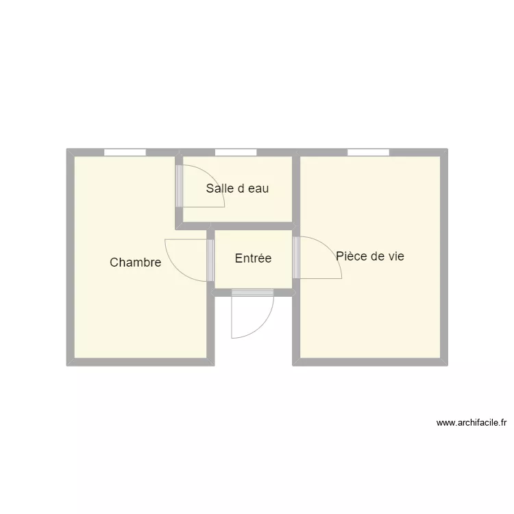 PLAN 240263 BERNADON R+1. Plan de 
