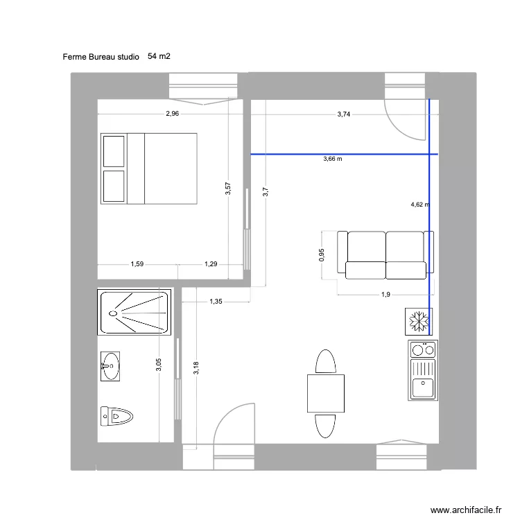 ferme bureau 15/01/26. Plan de 