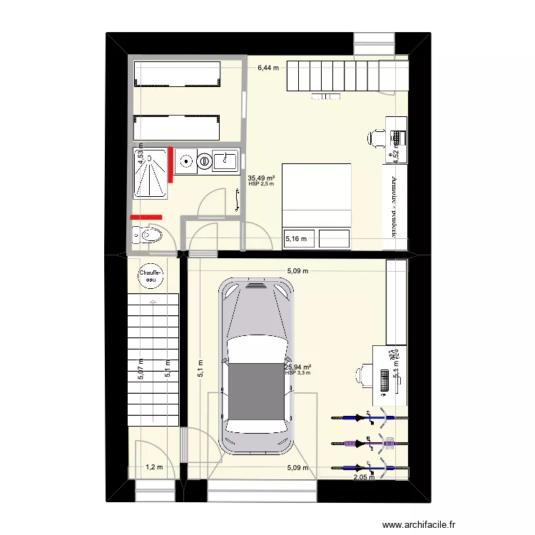 Plan Atelier 1. Plan de Plan Atelier 1. Plan de