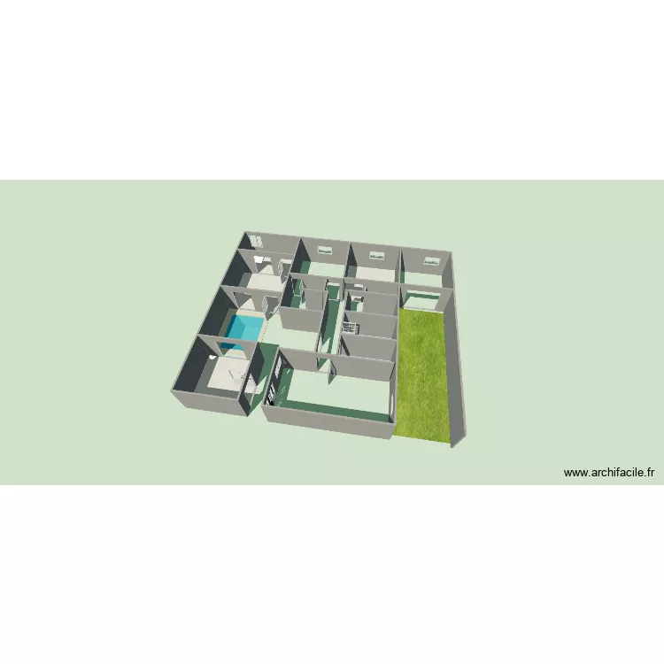 SETEC B. Plan de 4 et 55 m² SETEC B. Plan de 4 et 55 m²