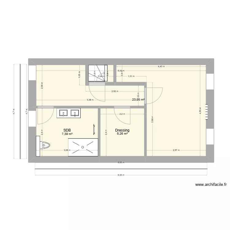 ETAGE 1 - ELEC FINAL. Plan de ETAGE 1 - ELEC FINAL. Plan de