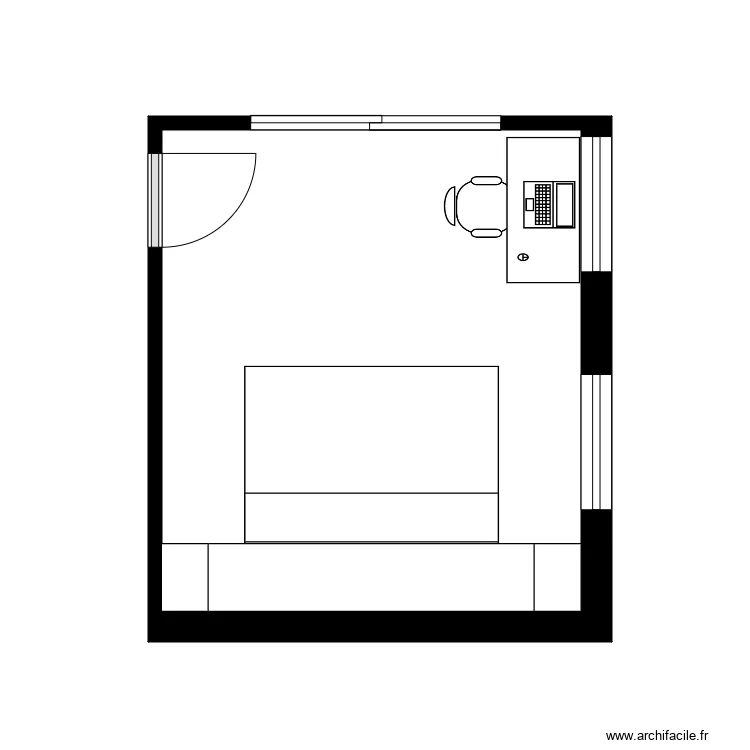 Myrand Chambre. Plan de Myrand Chambre. Plan de