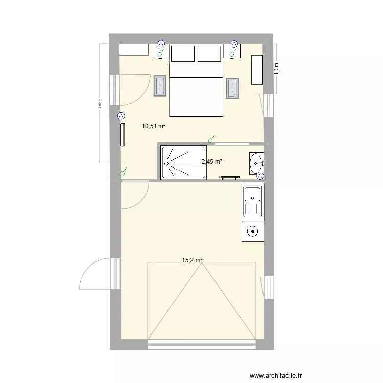 Boussoulet Malosse CH Proposition #2. Plan de 