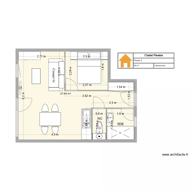PLESSIS 3 PROJET. Plan de PLESSIS 3 PROJET. Plan de