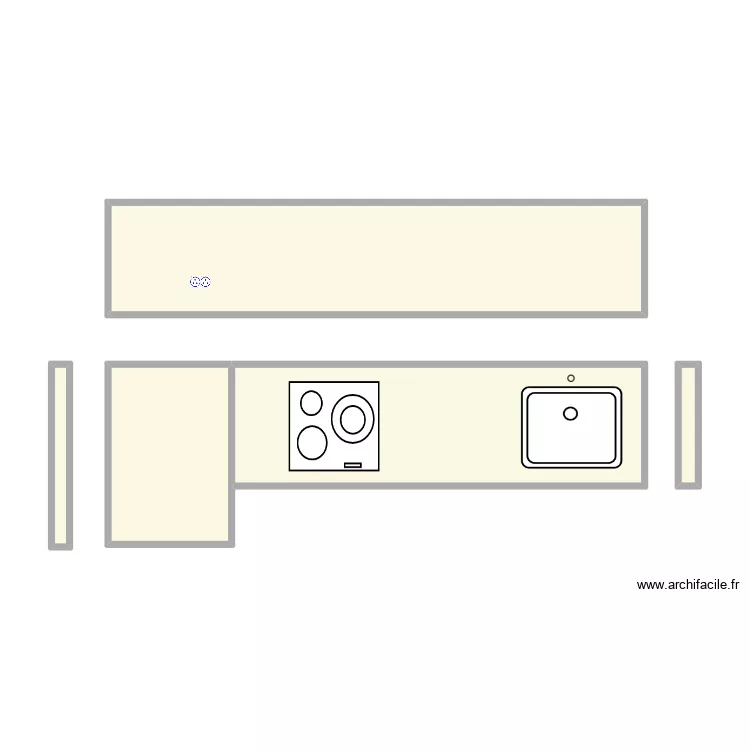 plan cuisine verneuil. Plan de 5  et 49 m²