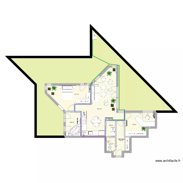 Renaudie v1bis. Plan de Renaudie v1bis. Plan de