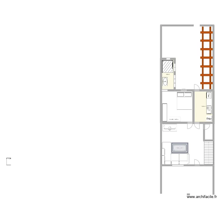 maison st jean. Plan de 
