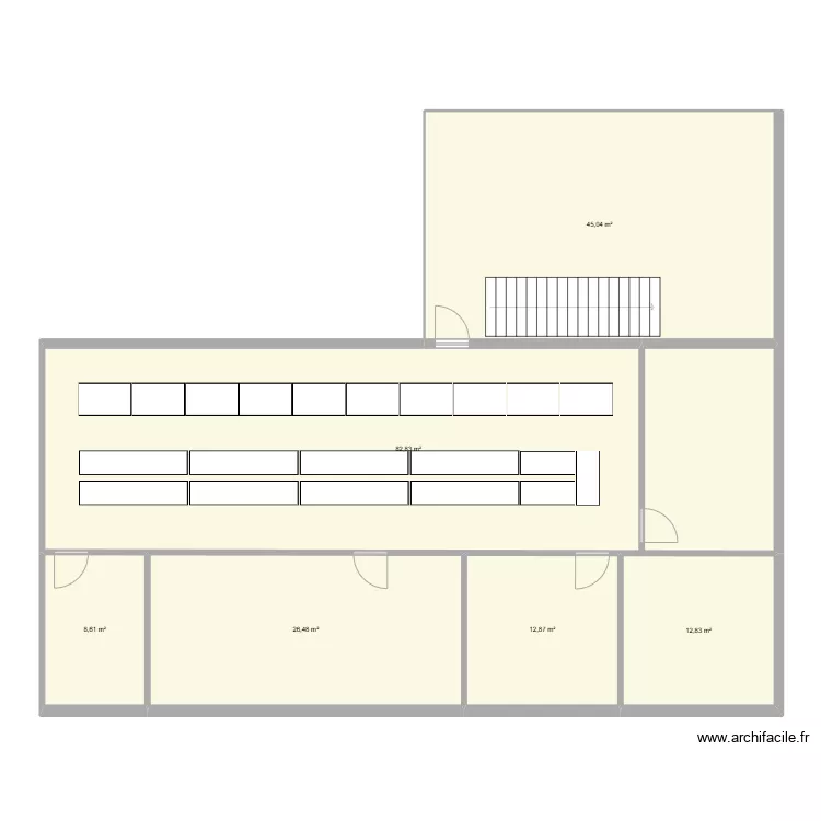 Pi&egrave;ce d&eacute;tach&eacute;e 12. Plan de 
