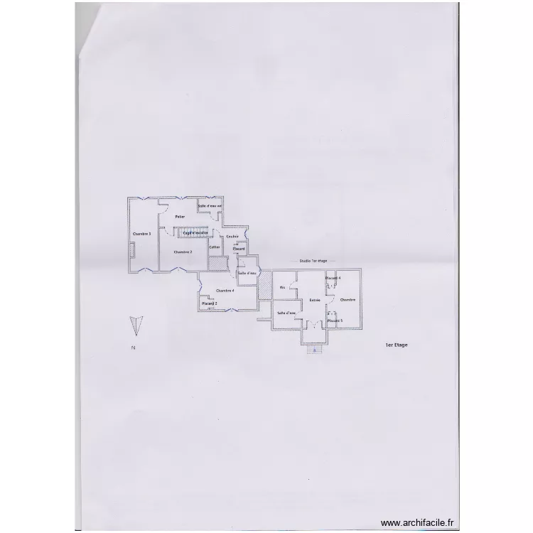 Refuge1951. Plan de Refuge1951. Plan de
