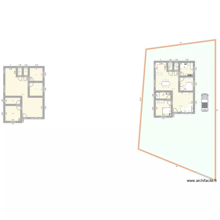 Plan 22/01/26. Plan de 15 pièces et 618 m²