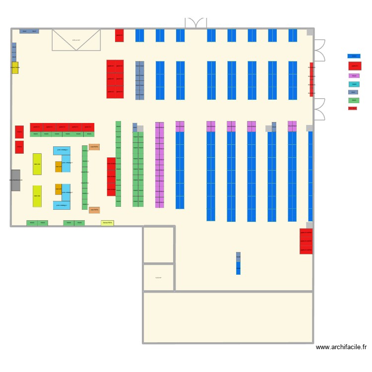 Nouvel entrepôt v2. Plan de 0 pièce et 0 m2 Nouvel entrepôt v2. Plan de 0 pièce et 0 m2