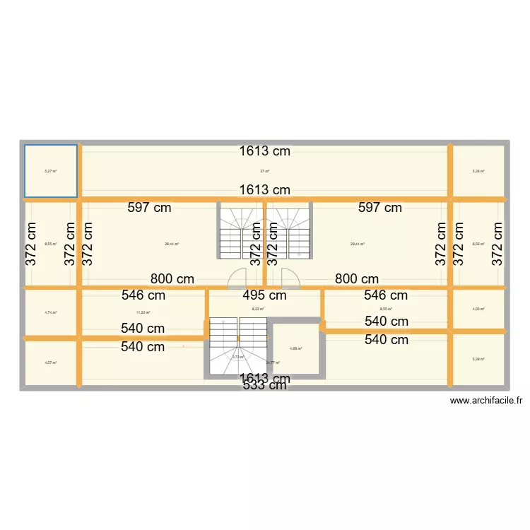 celaliye 16 d 3+1 dubleks. Plan de 