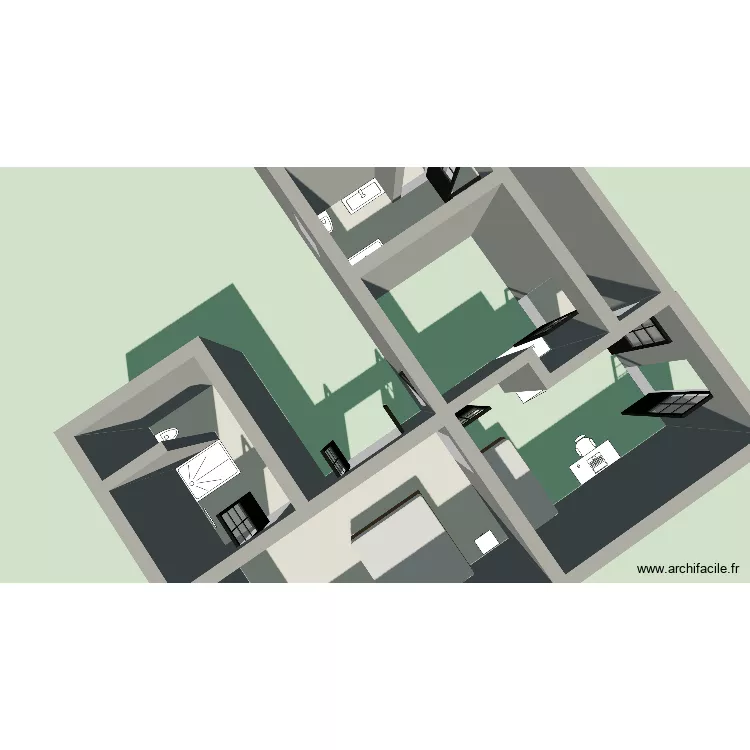 Maison entière. Plan de 8 et 91 m² Maison entière. Plan de 8 et 91 m²