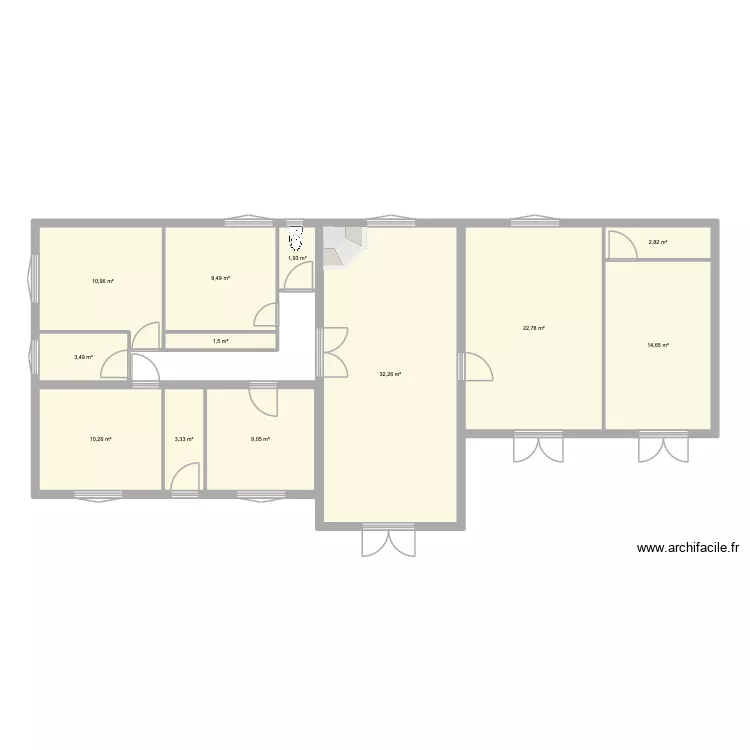 borderouge 2. Plan de 12 et 123 m² borderouge 2. Plan de 12 et 123 m²