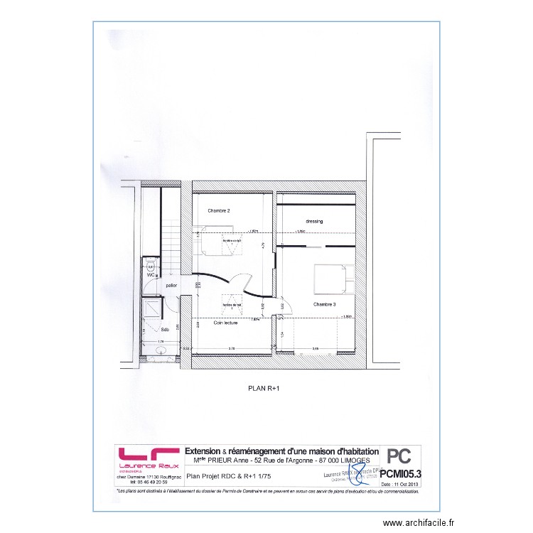 Maison Nadege. Plan de 0 pièce et 0 m2