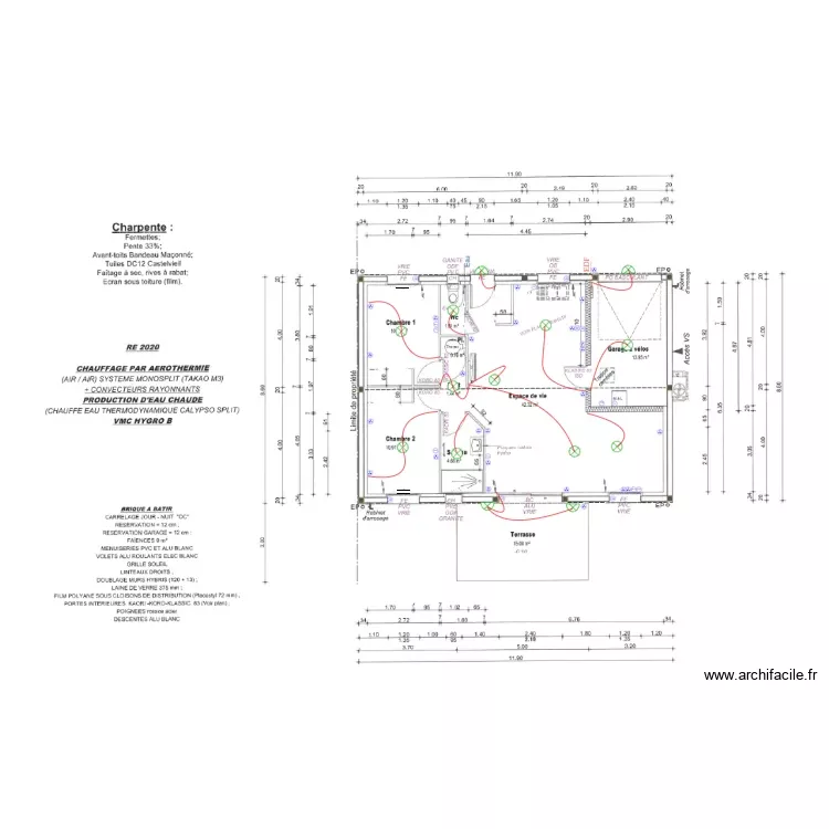 DEL FABBRO OC RESIDENCE. Plan de DEL FABBRO OC RESIDENCE. Plan de