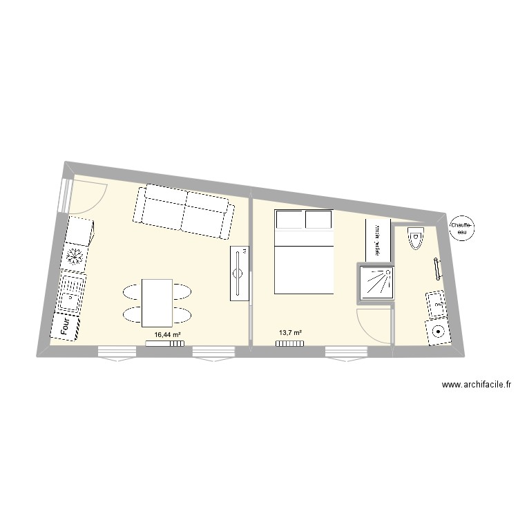 bibi . Plan de 0 pièce et 0 m2
