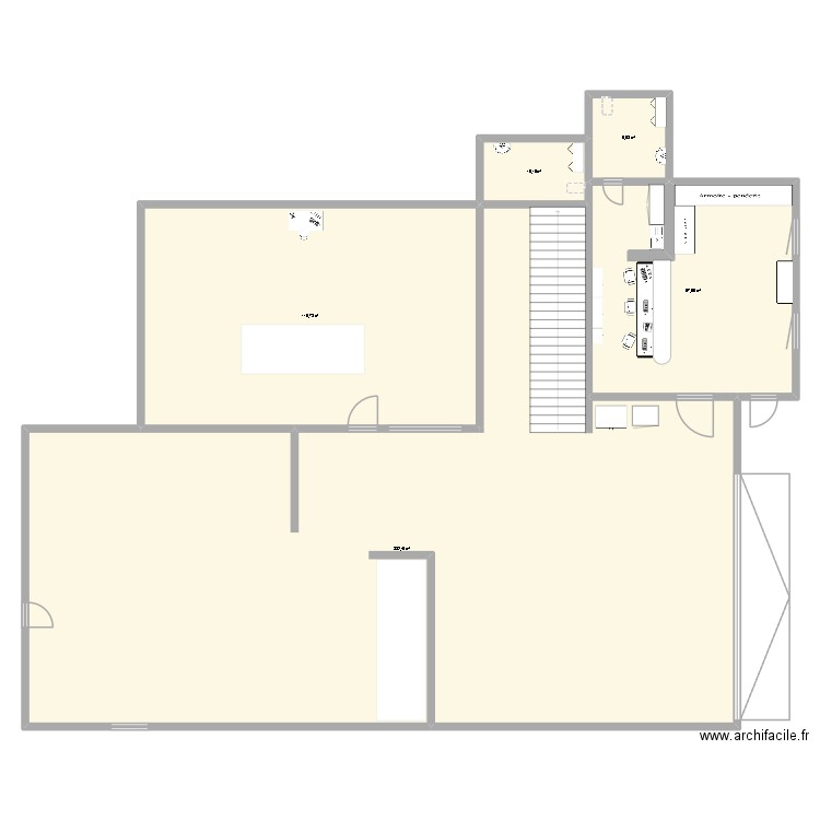 led alsace. Plan de 5 pièces et 590 m2