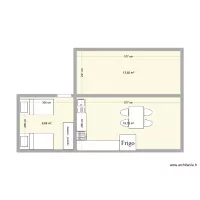 zone commune 2 chambre