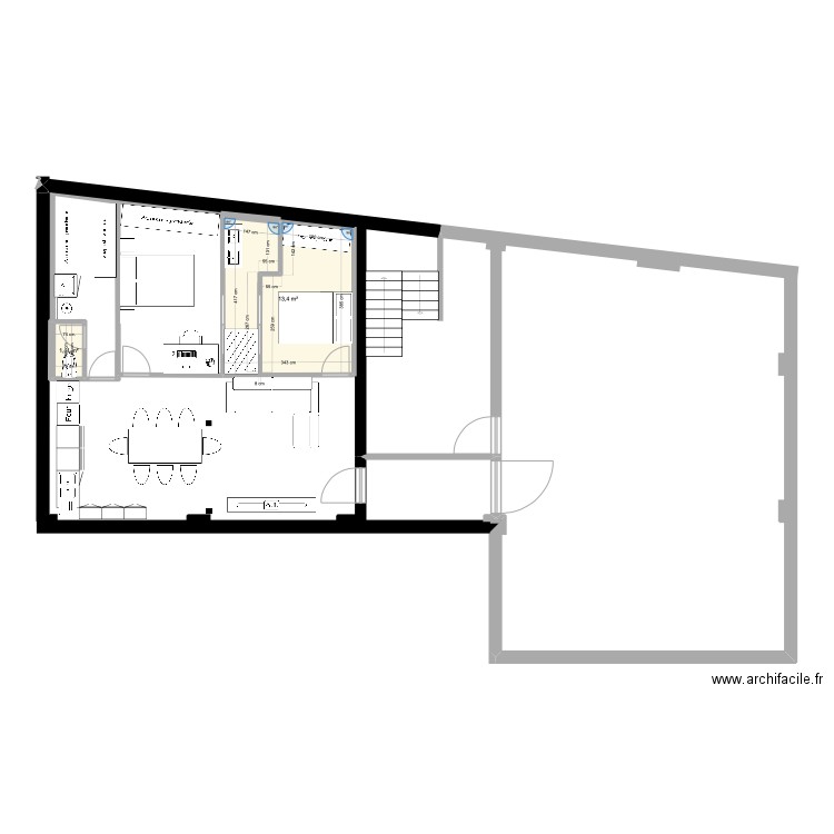 Plan Rdc/4/1 19 FM. Plan de 0 pièce et 0 m2