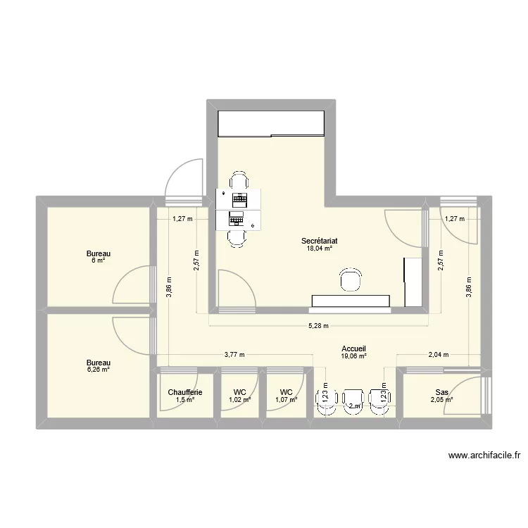 ACCUEIL SVDP propo 2. Plan de 