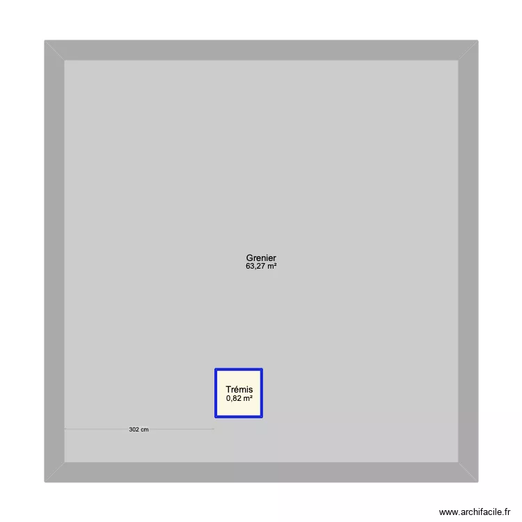 Grenier L. Pasteur. Plan de 